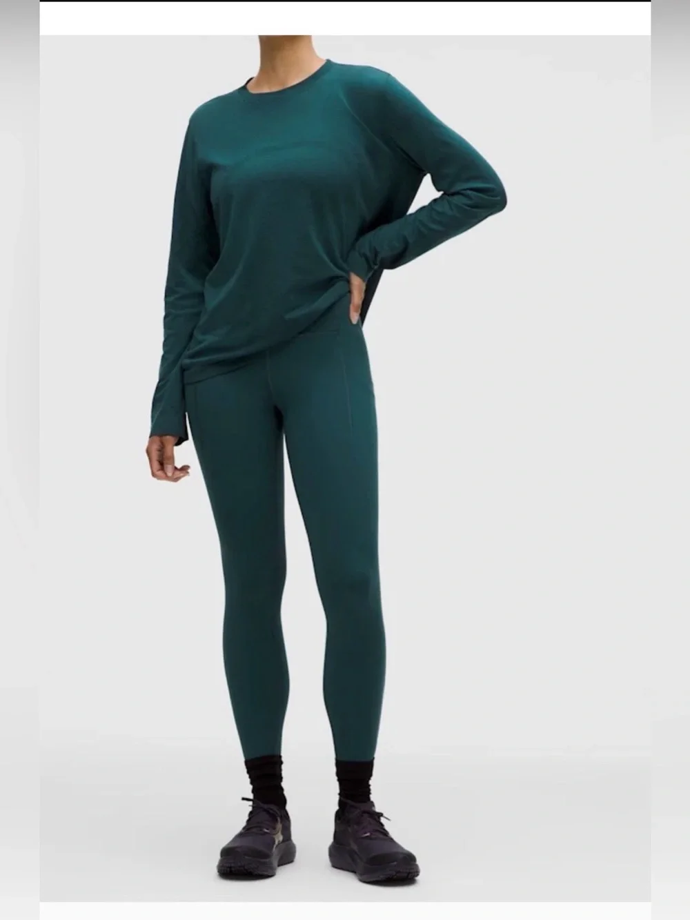 Lululemon Swiftly Relaxed Long Sleeve Shirt Hip Length, size 10